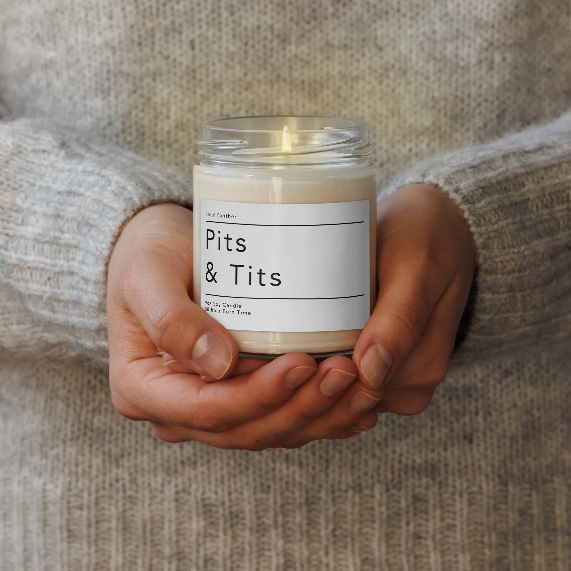 Pits & Tits Scented candle - Image 3